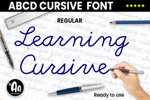 Abcd Cursive Regular: A Maker’s Best Friend for Handwritten Charm