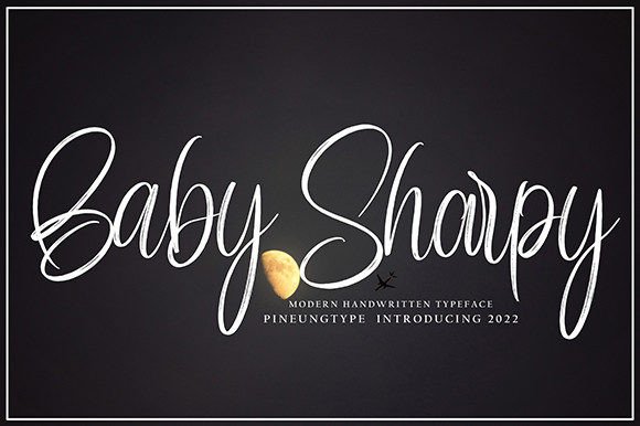 Baby Sharpy: A Fresh Handwritten Font for Elegant Editorial Design