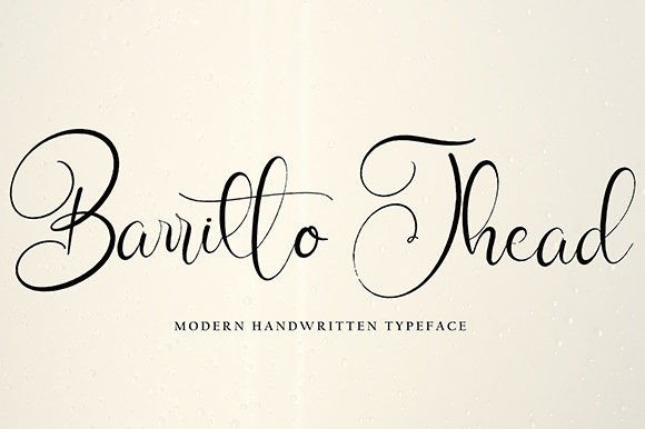 Baritto Jhead: A Handwritten Font That Elevates Your Business Branding