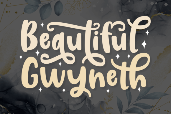Beautiful Gwyneth: A Modern Script Font for Scroll-Stopping Digital Campaigns