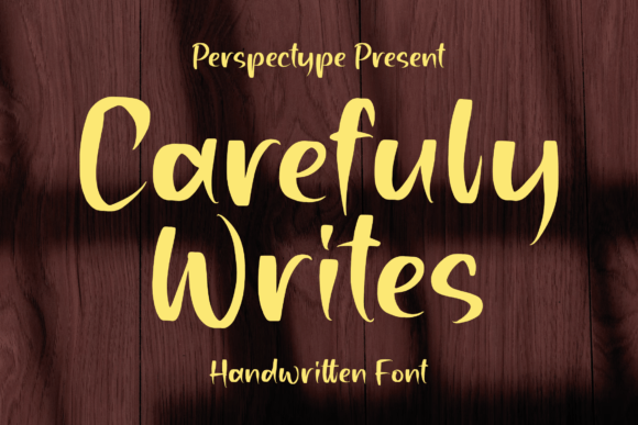 Carefuly Writes: A Handwritten Font That Brings Romance to Branding