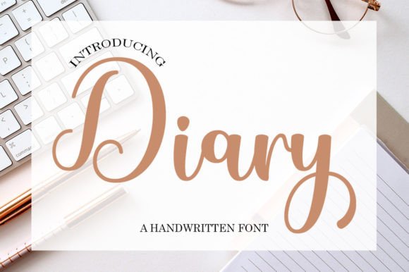 Diary: A Romantic Script Font That Elevates Web Typography