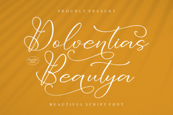 Dolventias Beautya: A Handwritten Font for Elegant Web Design