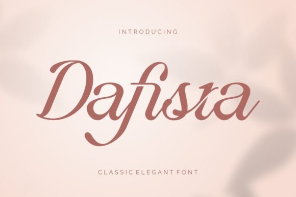 Elevating Web Design with the Dafista Script Font