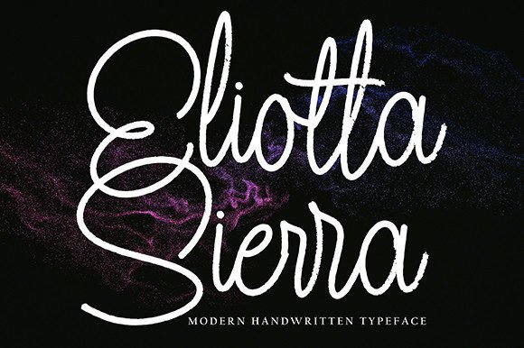 Eliotta Serra: A Handwritten Font That Elevates Digital Design