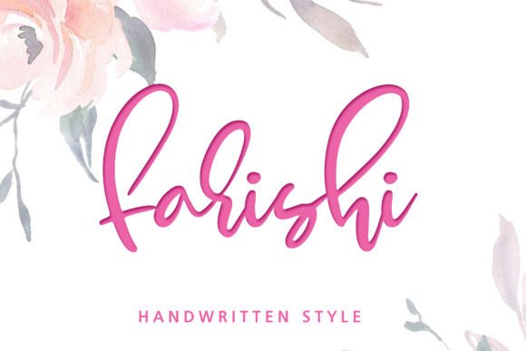 Farishi: A Script Font for Elegant Editorial Typography