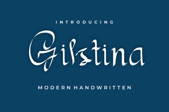 Gilstina: A Quirky Handwritten Font That Brings Personality to Branding