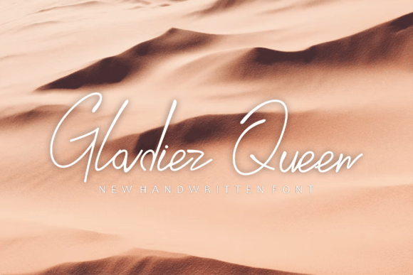 Gladiezqueen: A Classy Script Font for Modern Web Design
