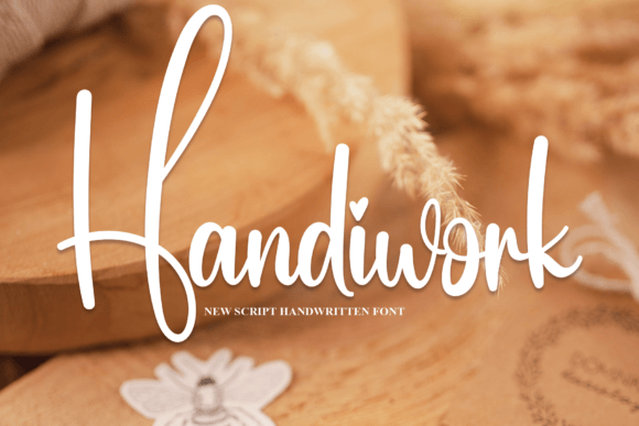 Handiwork: The Handwritten Font That Adds Charm to Every Maker’s Creation