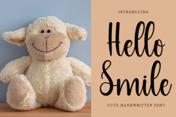 Hello Smile: A Handwritten Font for Elegant Editorial Design