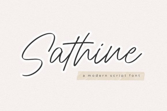 How Sathine Font Elevated Our Campaign Visuals with Minimalist Elegance