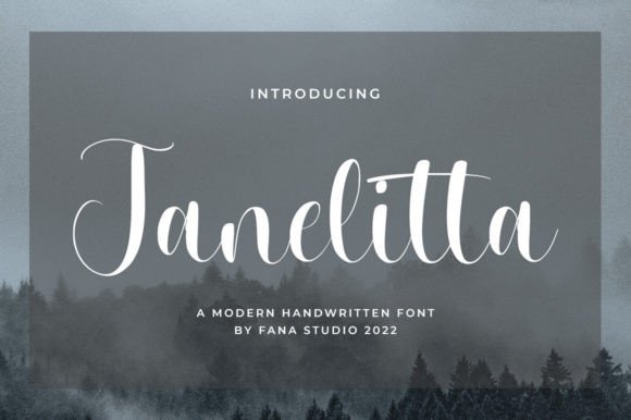 Janelitta Script Font: Elevating Digital Design with Elegant Typography