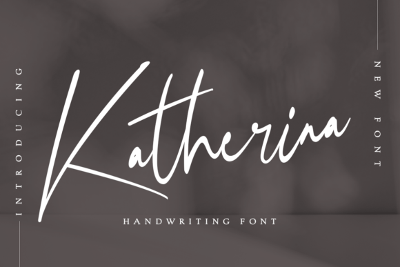 Katherina: A Dazzling Script Font for Modern Web Design
