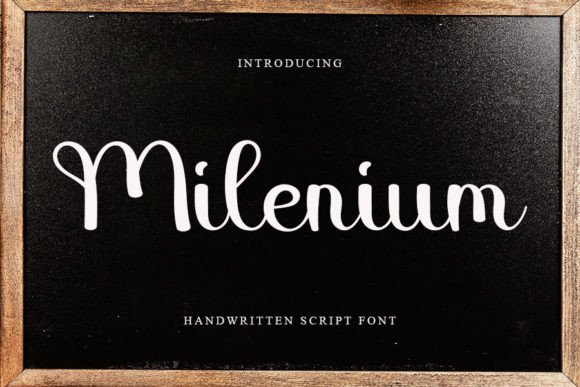 Milenium: A Handwritten Font That Elevates Digital Branding