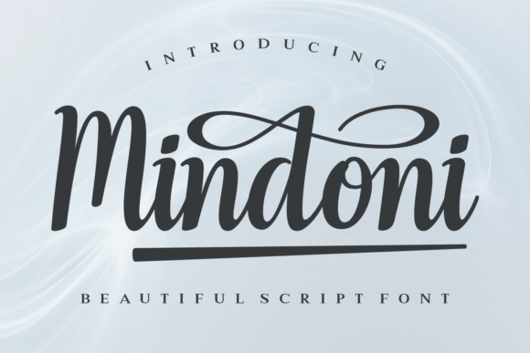 Mindoni: Elevating Brand Identity with a Sophisticated Script Font