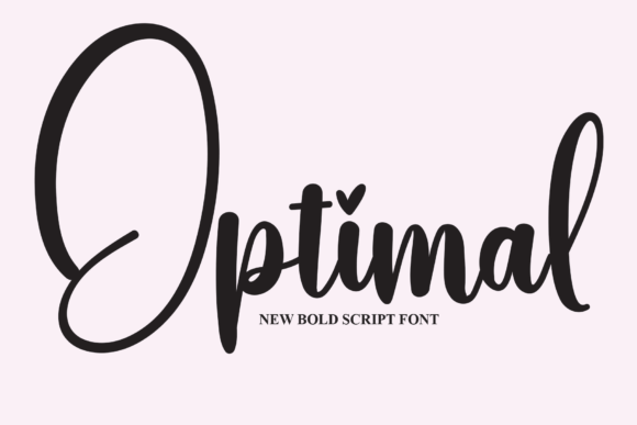 Optimal: A Handwritten Font That Elevates Editorial Design