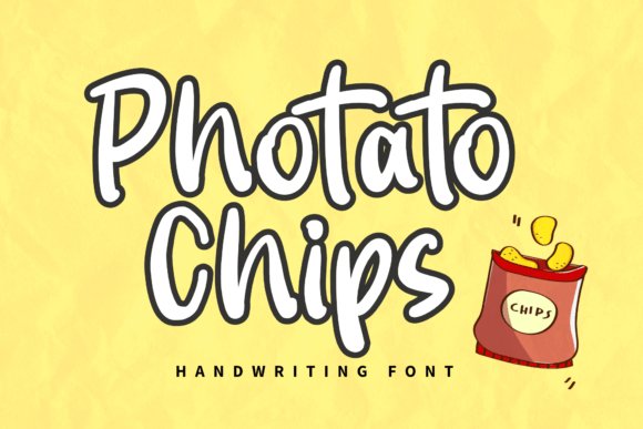 Photato Chips: A Handwritten Font That Brings Warmth to Editorial Design