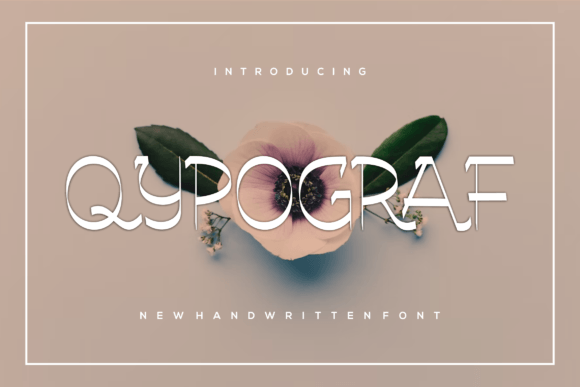 Qypograf: A Whimsical Handwritten Font for Real Business Impact