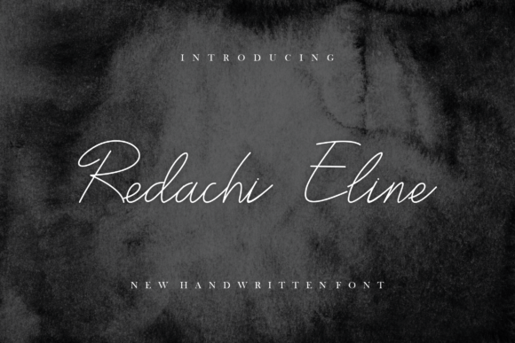 Redachi Eline: A Delicate Script Font That Elevates Campaign Typography