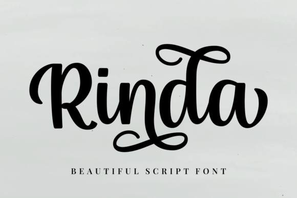 Rinda: The Script Font That Elevates Modern Marketing Design