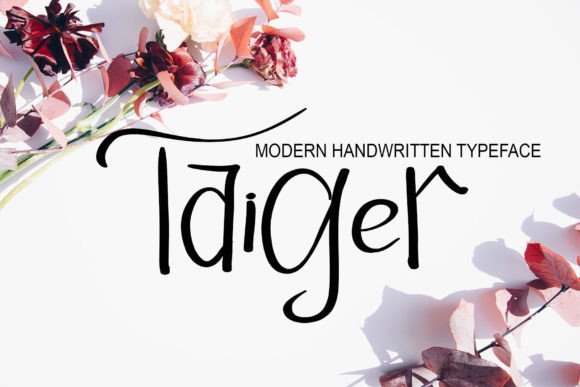 Taiger: A Handwritten Font That Brings Personality to Every Maker’s Project