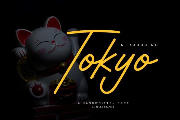 Tokyo: A Stylish Handwritten Font for Modern Editorial Design