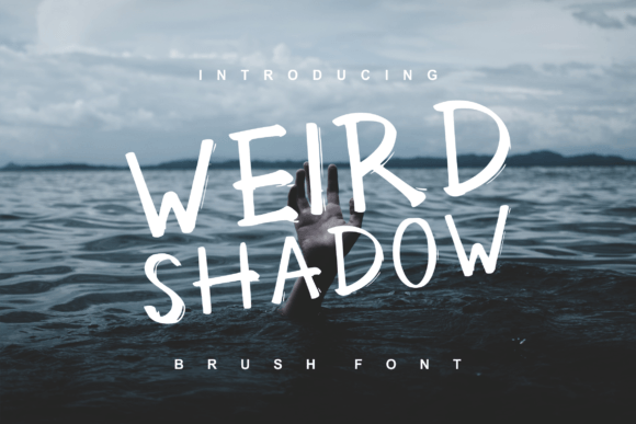 Weird Shadow: A Designer’s Take on This Bold Script Font